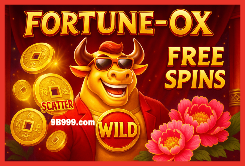 Fortune Ox no 9B999 - Aposte Agora e Reivindique Seus Ganhos