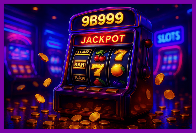 Explore o mundo das slot machines no 9B999 Casino